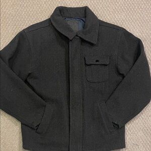 Boy’s Charcoal Wool Jacket